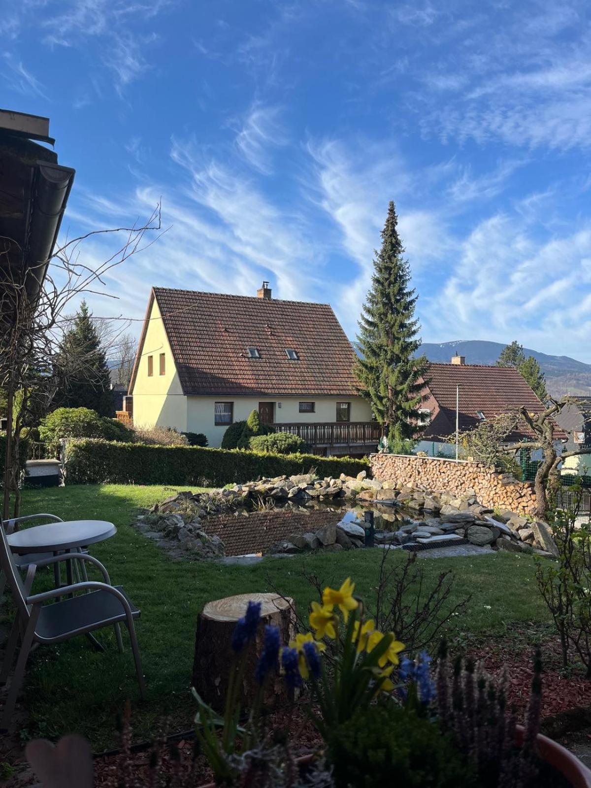 Ferienwohnung Pod Dubem Jeseník Exterior foto